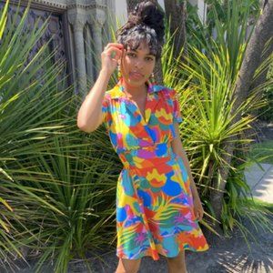 Nooworks Leah Dress Size L Tropico